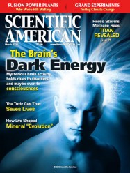 science-scientific american dark energy énergie noire cerveau non conscient cognitif theorie sensorielle