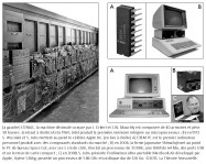 micro-ordinateur, ordinateur, machine décimale, Eckert, Mauchly, Intel, microprocesseur, mémoire intégrée, Wozniak, Jobs, Apple IIe, IBM PC, ordinateur personnel, Shimafuji, Space Cut, ports USB, lecteur de carte compact, ordinateur ultra-portable, MacBook Air, processeur