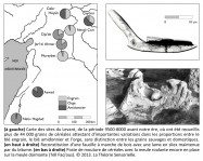carte, Levant, agriculture, neolithique, faucille, meule, grains, moudre, Araire, propulsion, station debout, equilibre, mouvement, dynamique, neurosciences, Mesopotamie, Uruk, pied, archeologie, invention, analogie, Philippe Roi, Tristan Girard